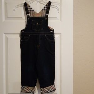 Toddler Boys Burberry Overalls